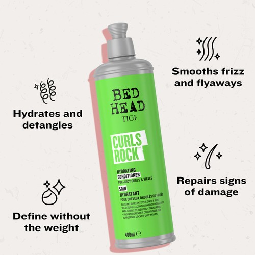 Bed Head Curls Rock Conditioner 400ml thumbnail 4