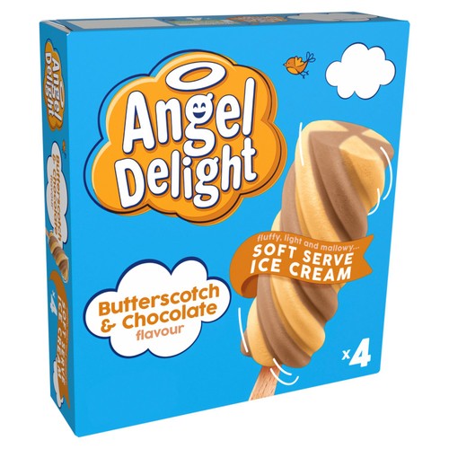 Angel Delight Butterscotch & Chocolate Ice Cream Sticks  thumbnail 2