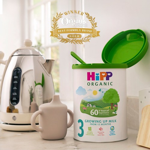 Hipp Organic 3 Growing Up Baby Milk Powder Formula From 12 Months 800g thumbnail 2