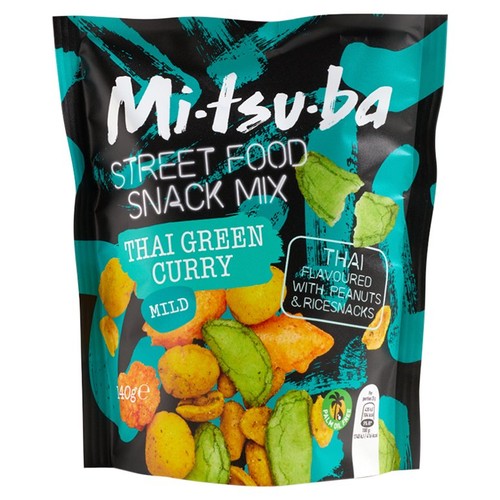 Mitsuba StreetFood SnackMix Thai Green Curry Style 140g thumbnail 2