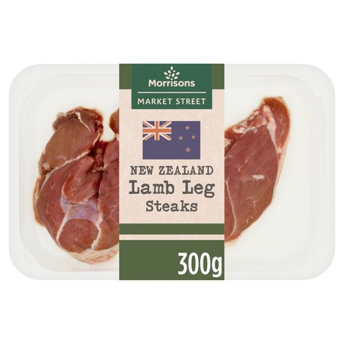 Morrisons Lamb Leg Steaks   300g