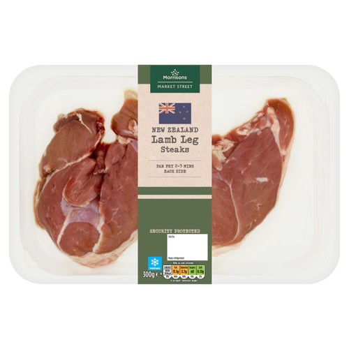 Morrisons Lamb Leg Steaks   300g thumbnail 2