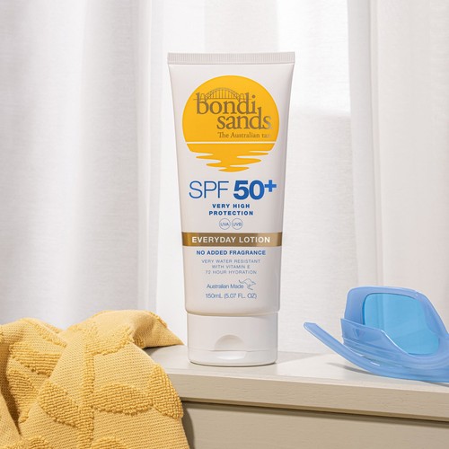 Bondi Sands Sunscreen Lotion SPF 50+ Fragrance Free 150ml thumbnail 2