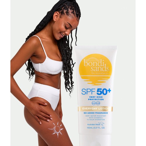 Bondi Sands Sunscreen Lotion SPF 50+ Fragrance Free 150ml thumbnail 4