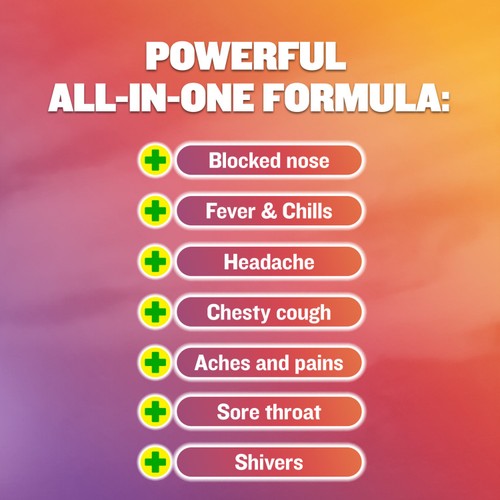Haleon Cold & Flu Nurse  All In One Capsules    16 pack thumbnail 3
