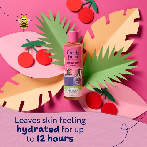 Childs Farm Bubble Bath Cherry   250ml thumbnail 5