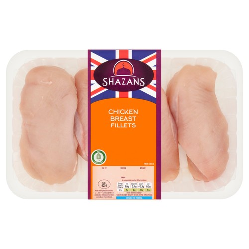 Shazans Chicken Breast Fillets   950g