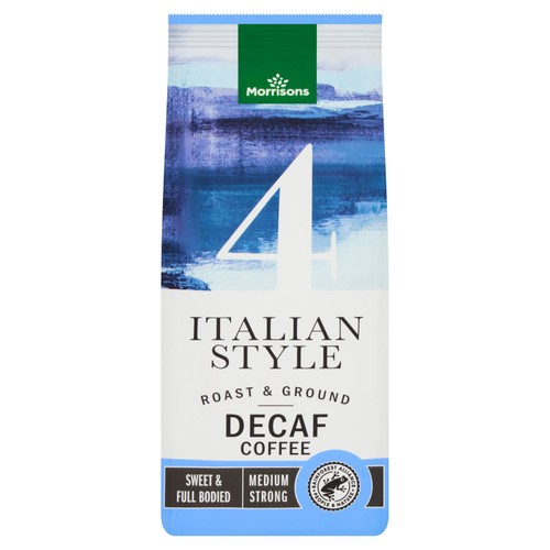 Morrisons Italian Style Roast & Ground Decaf  Coffee 227g
