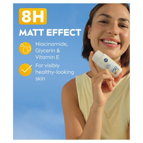 Nivea Sun UV Face Invisible Daily Fluid SPF 50+ 40ml thumbnail 2