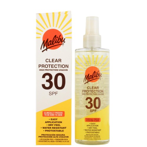 Malibu Clear Protection Spray Pump SPF 30   250ml thumbnail 2