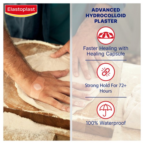 Elastoplast Second Skin Protection Faster Healing Plasters 6 Pack thumbnail 5