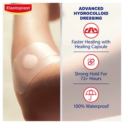 Elastoplast Second Skin Protection Faster Healing XL Dressings 3 Pack thumbnail 6
