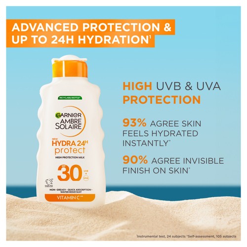Ambre Solaire Hydra Protect Milk SPF 30   175ml thumbnail 3