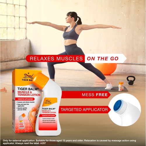 Tiger Balm Muscle Lotion 80ml thumbnail 2
