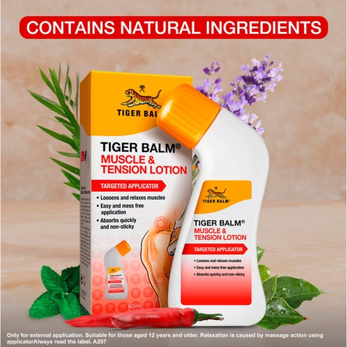 Tiger Balm Muscle Lotion 80ml thumbnail 5