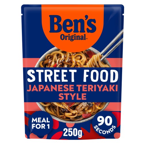 Ben's Original Street Food Japanese Teriyaki Noodles 250g