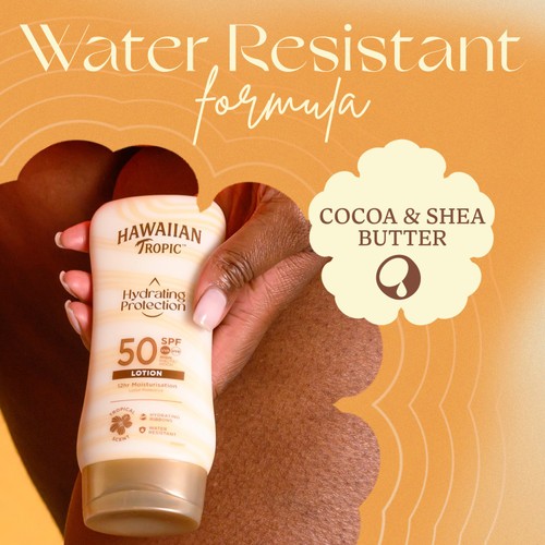 Hawaiian Tropic Hydrating Protection Lotion SPF 50 180ml thumbnail 4