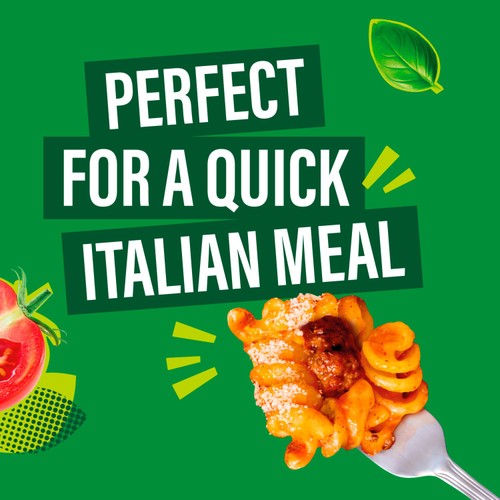 Dolmio Classics Meatballs Fusilli Pasta 250g thumbnail 5