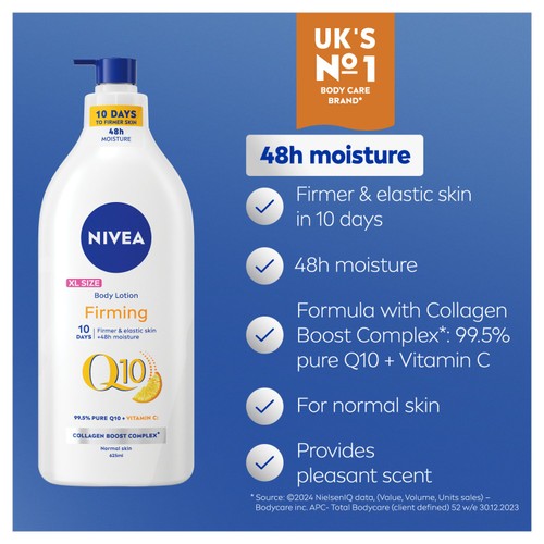 NIVEA Body Lotion Q10 + Vitamin C  625ml thumbnail 2