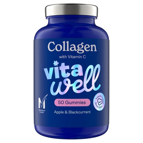 Vitawell Collagen And Vitamin C Gummies 50 Gummies