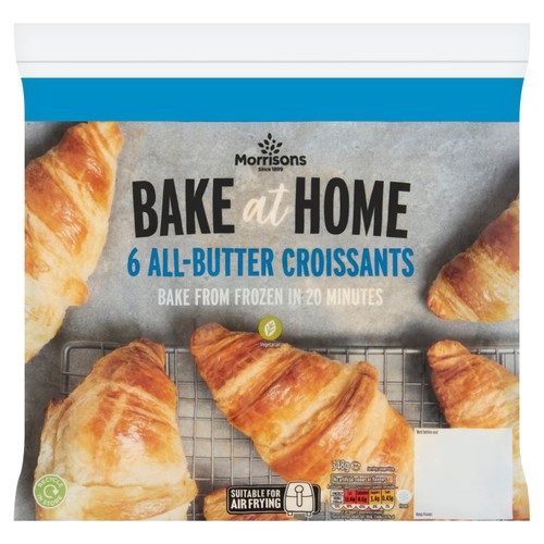 Morrisons Bake At Home 6 Croissants 348g
