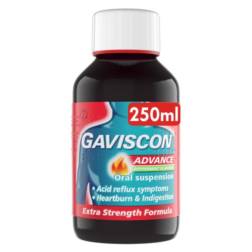 Gaviscon Advance Liquid Peppermint 250ml