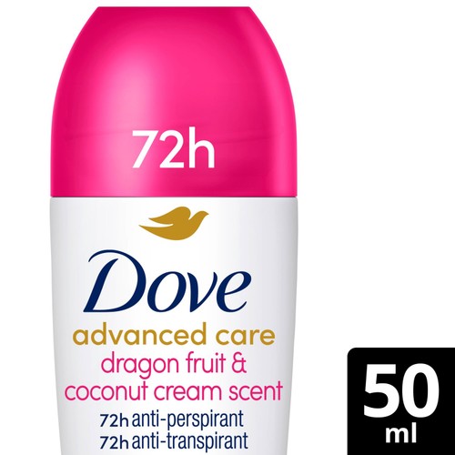 Dove Advanced Dragonfruit and Coconut Roll On Antiperspirant 50ml