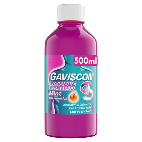 Gaviscon Double Action Liquid Mint 500ml