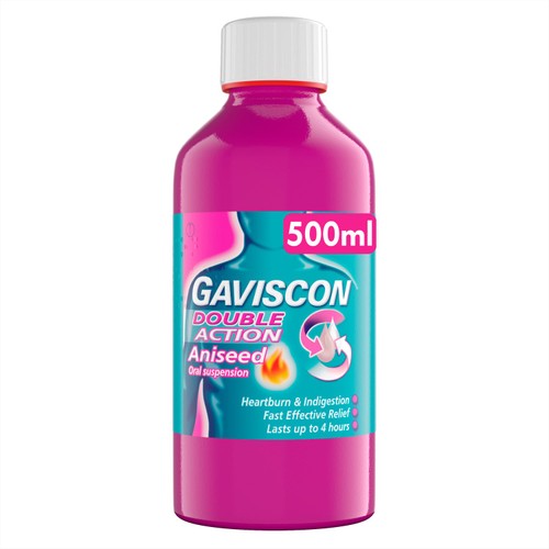 Gaviscon Double Action Liquid Aniseed 500ml