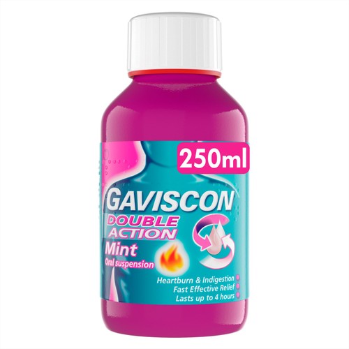 Gaviscon Double Action Liquid Mint 250ml