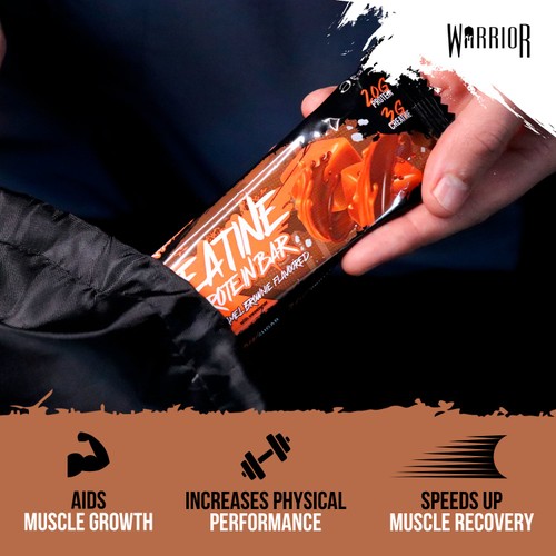 Warrior Creatine Bar Salted Caramel Brownie 75g thumbnail 2