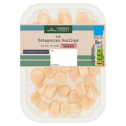 Morrisons Raw Patagonian Scallops 150g