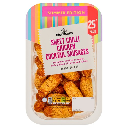 Morrisons Sweet Chilli Chicken Cocktail Sausages 205g