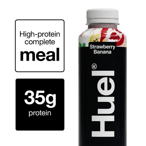 Huel Black Edition Strawberry & Banana Complete Meal 