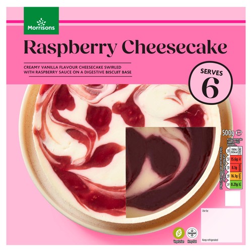 Morrisons Raspberry Cheesecake 