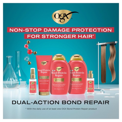 Ogx Bond Protein Repair Shampoo 385ml thumbnail 4