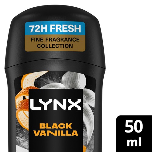 Lynx Stick Fine Fragrance Black Vanilla    50ml