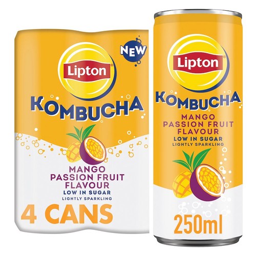 Lipton Kombucha Mango & Passionfruit 