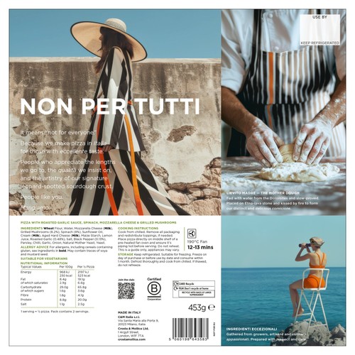 Crosta Mollica Fiorentina Sourdough Pizza 453g thumbnail 3