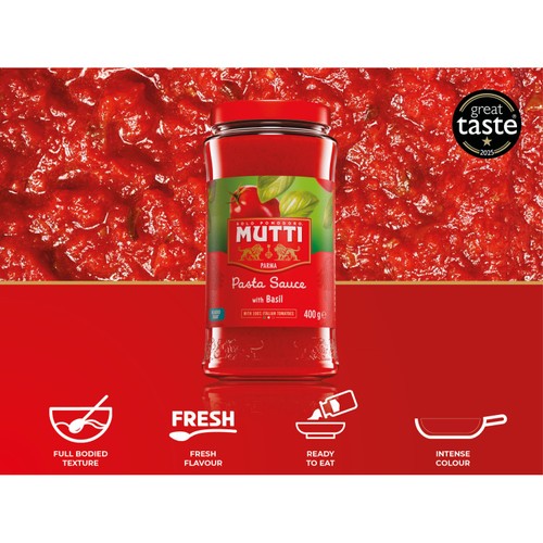 Mutti Tomato Pasta Sauce with Basil 400g thumbnail 5