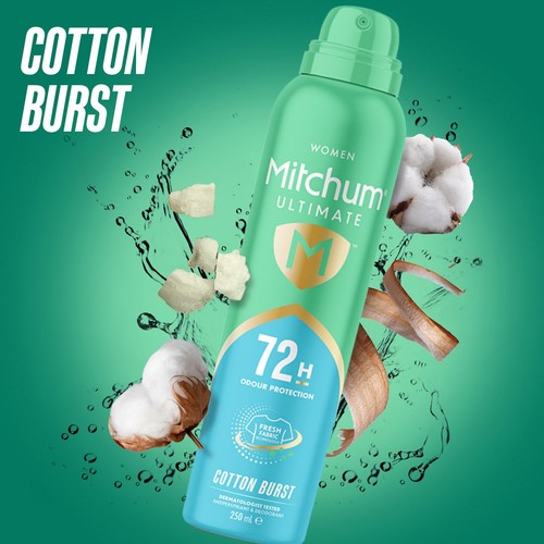 Mitchum Ultimate 72h Cotton Burst Anti Perspirant & Deodorant thumbnail 3