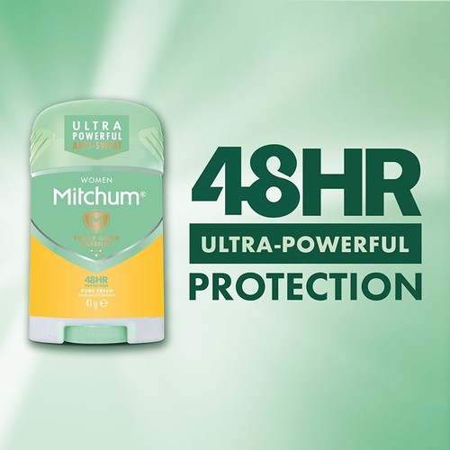 Mitchum 48hr Pure Fresh Deodorant Stick   41g thumbnail 4