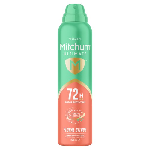 Mitchum Ultimate Floral Citrus Anti Perspirant & Deodorant Spray 250ml