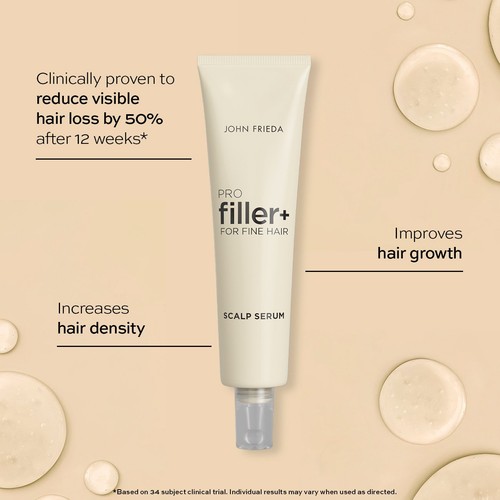 John Frieda PROfiller+ Hair Growth Scalp Serum 50ml thumbnail 4