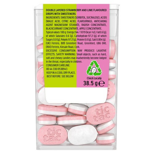 Tic Tac Two Strawberry Lime  thumbnail 3