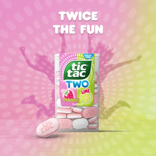 Tic Tac Two Strawberry Lime  thumbnail 5