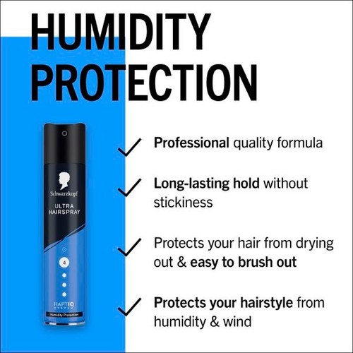 Schwarzkopf Ultra Hair Spray 250ml thumbnail 4