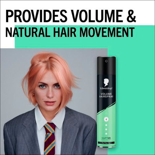 Schwarzkopf Volume Hair Spray 250ml thumbnail 4