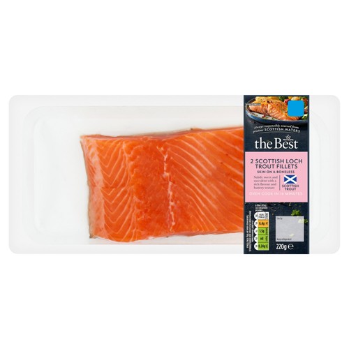 Morrisons The Best Scottish Loch Trout Fillets 2 Pack 220g thumbnail 2