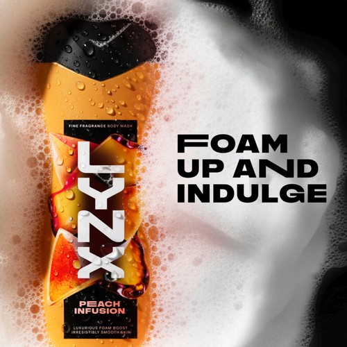 Lynx Shower Gel Peach Infusion 400ml thumbnail 4